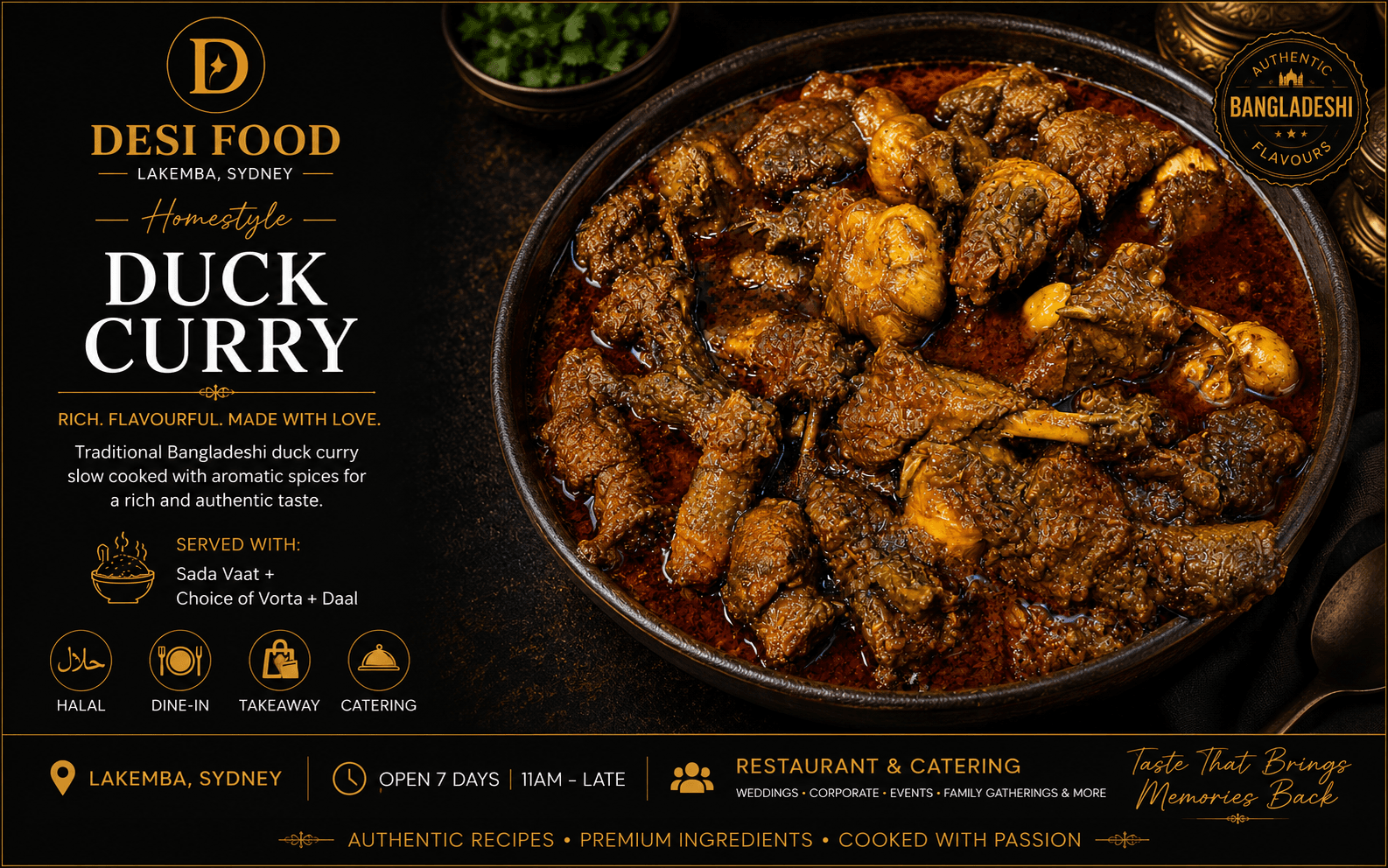 Duck Curry at Desi Food Lakemba