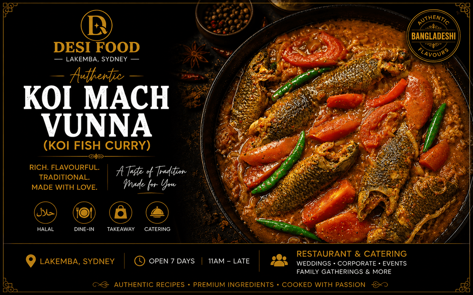 Koi Mach at Desi Food Lakemba