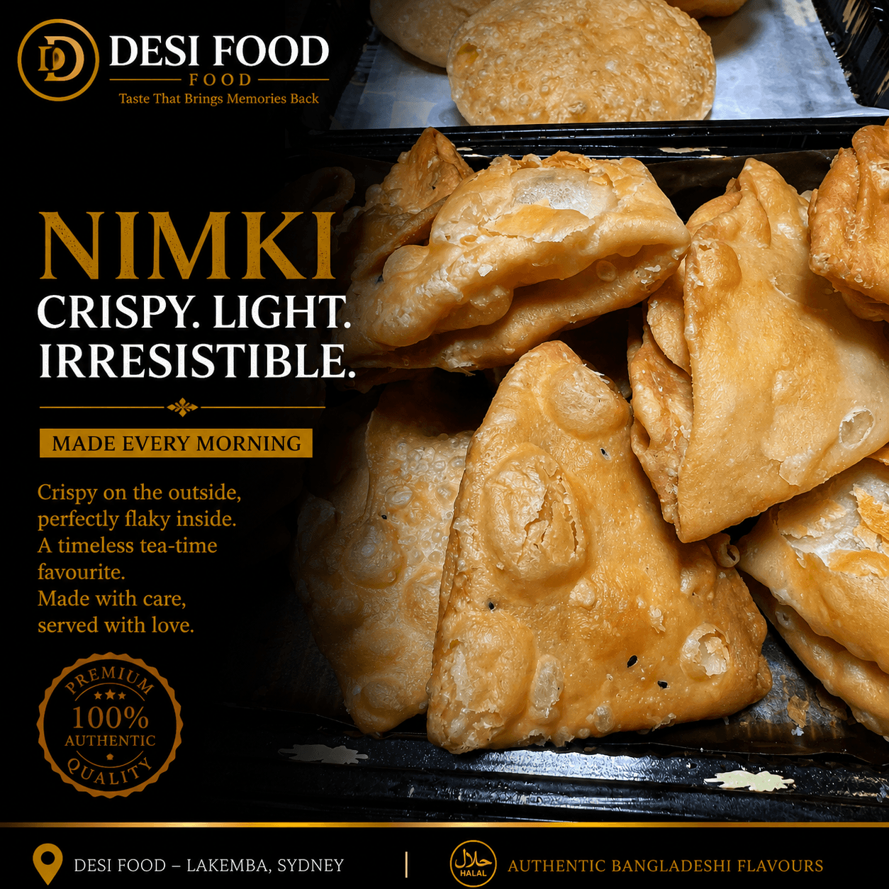 Nimki at Desi Food Lakemba